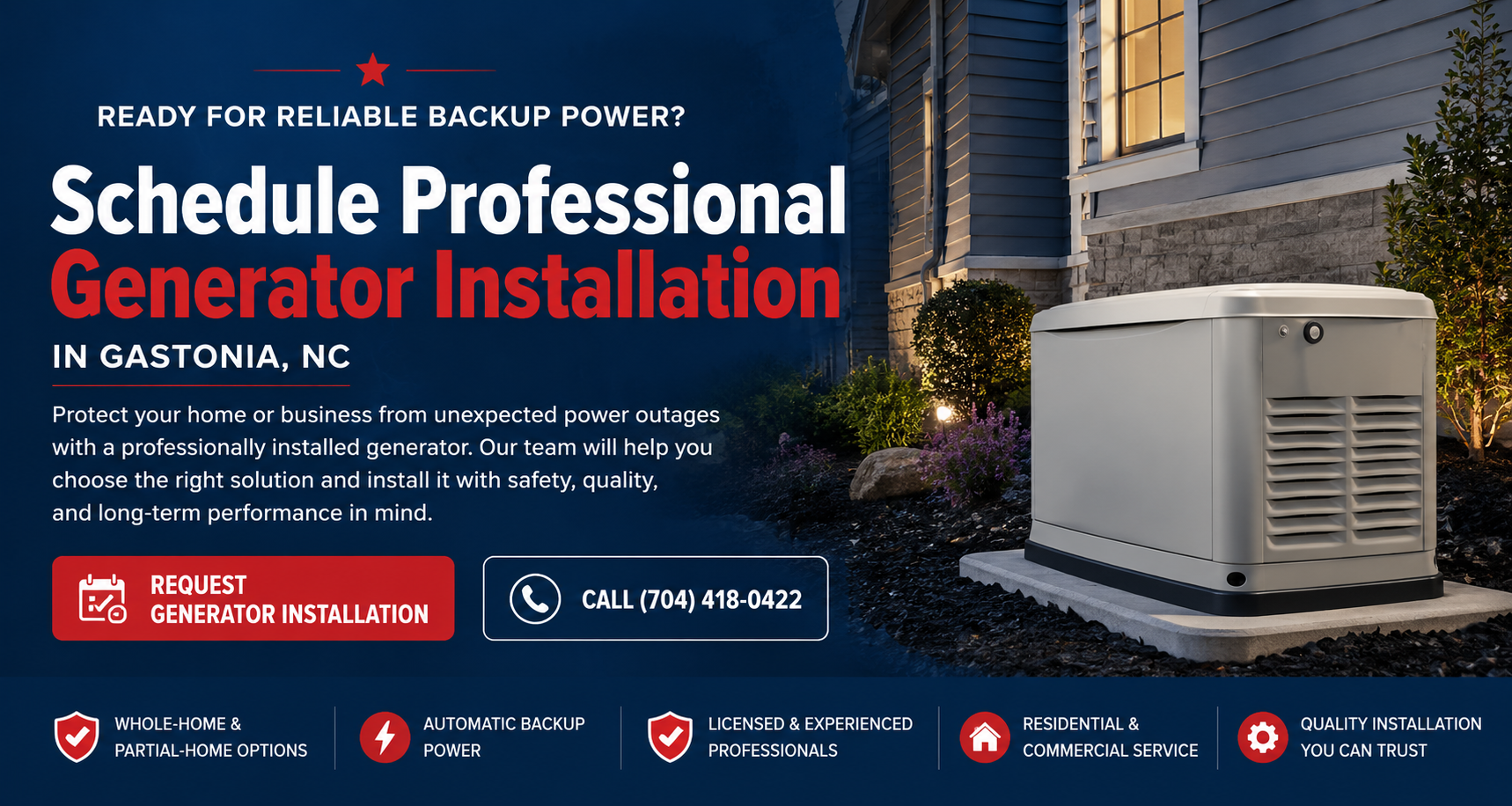 Generator Installation